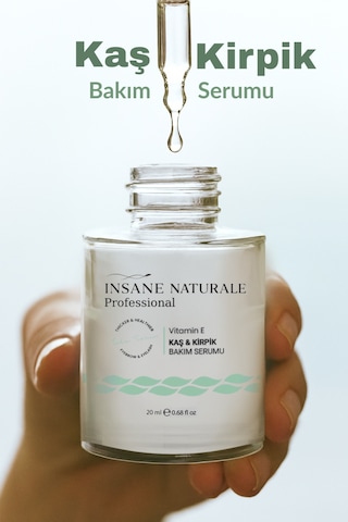 Insane Naturale Kaş Kirpik Serumu 20 ML