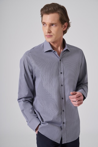 Morven Erkek Lacivert Pamuk Trend Dynamic Fit İtalyan Yaka Gömlek 26mc004042200 Lacivert