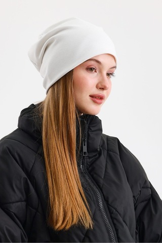 Butikgiz Termal %100 Pamuklu Soft 2 Stil 1 Arada Bere Premium Cuts Serisi Beyaz
