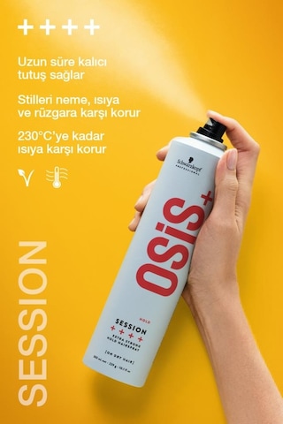 Osis Session Güçlü Tutucu Sprey 3 x 300 ML