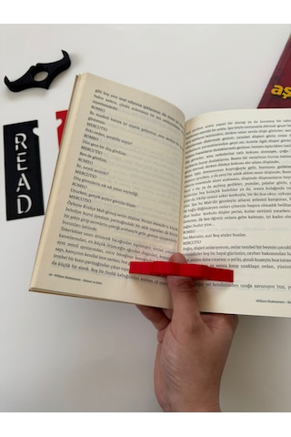 Çiftlere Özel Sayfa Tutucu Ve Kitap Ayracı Set-çiftlere Özel Okuma Arkadaşları