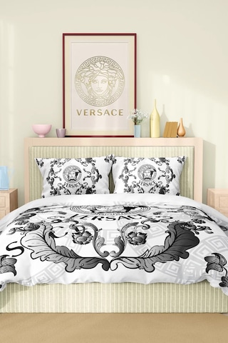 Marka Nevresim Takımı Çift Kişilik Pamuklu Saten Kumaş 6 Parça 3d Dijital Baskı Duvet Cover Set Model No:112 Renkli