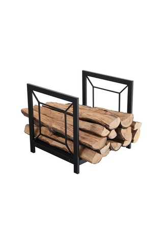 Odun Koymak İçin Sepet Şömine Yanı Metal Odunluk