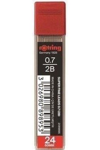 Rotring 0.7 Mm 2b Super Polymer Kalem Ucu 12'li Paket