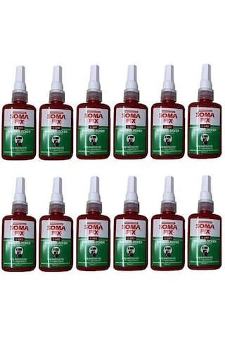 12 Ad 50 Ml Somafix Civata Diş Sabitleyici Orta Mukavemetli S043