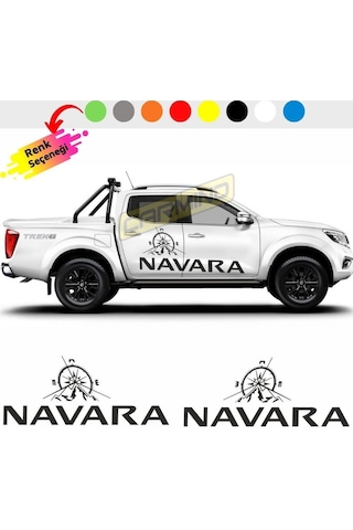 Nissan Navara Pusula Off Road Oto Sticker Set