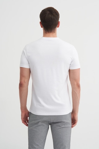 Cazador Basic Süprem Erkek T-shirt 46230 Beyaz Beyaz