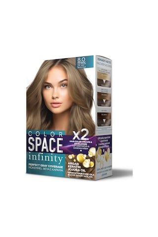 Infınıty Set Saç Boyası 8.0 Açık Kumral