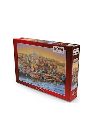 Nova 1000 Parça İstanbul Eminönü Balıkçıları Puzzle - Nikolay Siv