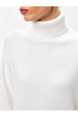 Sara Collection Yaka Detaylı Oversize Kazak 282340099