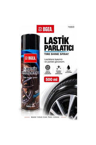Bgea Lastik Parlatıcı Sprey 500 Ml Tire Shine Aerosol