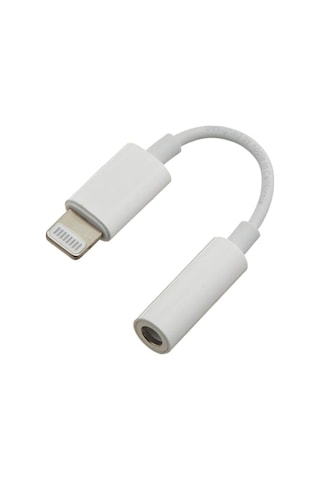 Powerway Ac03 Lightning To 3.5mm Stereo Aux Kulaklık Jack Çevirici Kablo 90mm