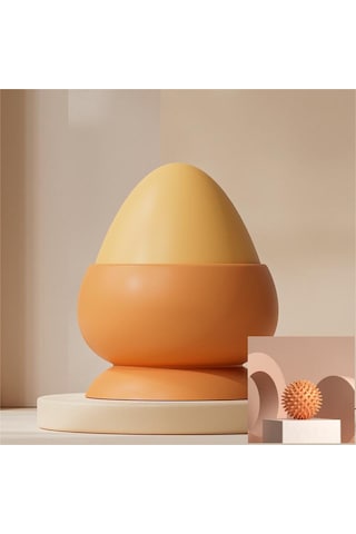 Geeksen Silikon Dikişli Masaj Topu, Süction Cup Dizaynlı, Ayak Altı-omuz-arka Bel Gerginliği Giderici, Fitness Ve Yoga İçin Dayanıklı, Turuncu Kutulu Set Diğer