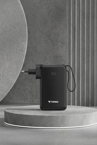 Taşınabilir Batarya Trm-1017 Siyah 22,5w Dijital Göstergeli Günlük Enerji Aktif Yaşam Çok Renkli