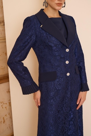 Senna Alıcıa Dress Lacivert Lacivert