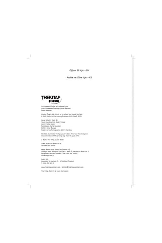 The Kitap Çocuk Uyuyamadığında Ne Yapmalısın