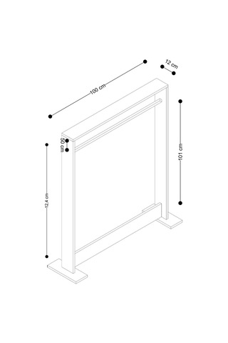Decormet Salvitor Elbise Askısı Ceviz Diğer