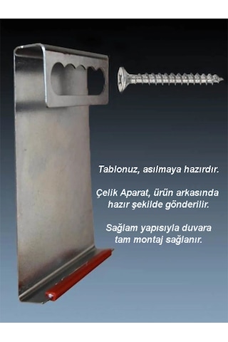 Yapay Zeka Üniformalı Mustafa Kemal Atatürk Portresi Cam Tablo, Temperli Dayanıklı Kırılmaz Cam