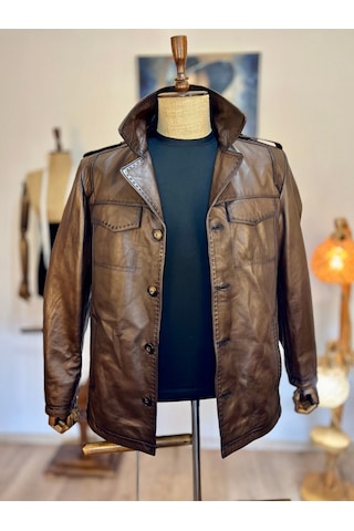 Always Leather Usta İşi Özel Dikim Hakiki Deri 1803340042c Kahverengi