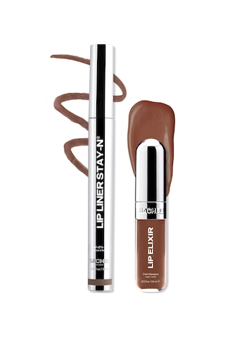 Sacheu Stay-n Nude Duo Uzun Süre Kalıcı Dudak Şekillendirme Ve Parlaklık Seti 2x3.5ml Set