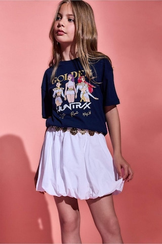 Defacto Poplin Etek Kız Çocuk H1139a826smwt34 Beyaz-wt34