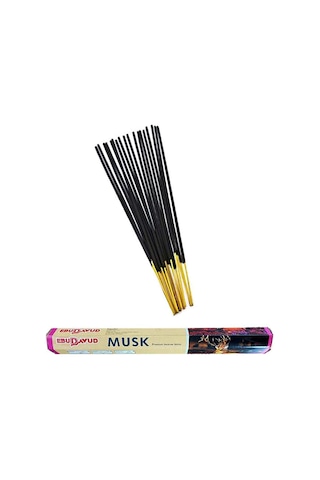 3 Paket 20 Çubuklu Tütsü Musk - Clove - Strawberry - Kayık Hediye
