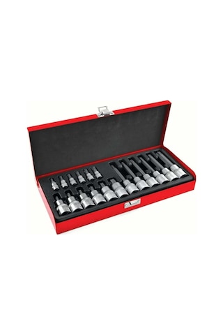 Prodht 1/2 Ve 1/4 Torx Uçlu Lokma Takımı 18 Parça Prodht 1/2 Ve 1/4 Torx Uçlu Lokma Takımı 18 Parça