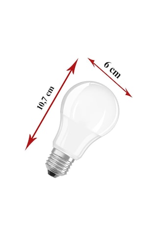 Osram Ledvalue 4,9w 40w 3 Lü Led Ampul Beyaz - 6500k E27