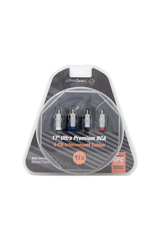Powerbass Xrca-174 Powerbass %100 Bakır İki Çiftli Rca Kablo