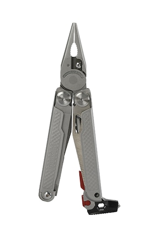 Swiss Tech 20-in-1 Multitool Pense Testere Elmas Eğe Aus-8 Bıçak Kamp El Aleti Gümüş