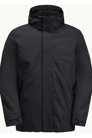 Jack Wolfskin Luntal 3ın1 Erkek Outdoor Mont-1116251blk 001