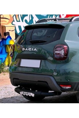 Dacia Duster Arka Tampon Koruma Siyah Pak26