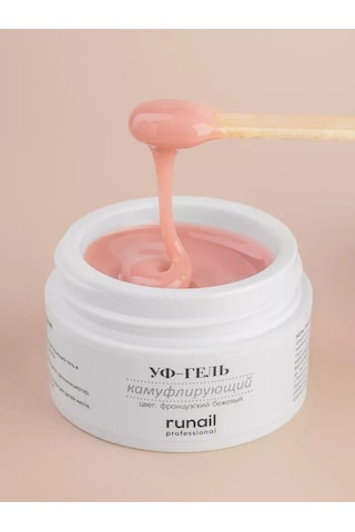 Runail Professional Protez Tırnak Jeli Uv Builder Gel Kamujlaj Nude Pembe 30gr. 3879