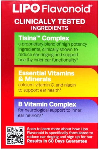Lıpo-flavonoıd Plus Ear Ringing Choline İnositol 100 Tablet