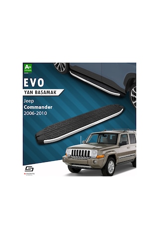 S-dizayn Jeep Commander Evo Krom Yan Basamak 173 Cm 2006-2010