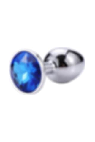 Lilitu Shop Mücevher Taşlı Paslanmaz Çelik Anal Tıkaç (Plug)