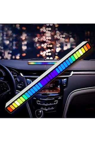 Rgb Çubuk Sese Duyarlı Ekolayzer Taşınabilir Sese Duyarlı Ekolayzer Ev Araba Için