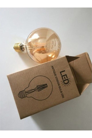 Edison E27 Duy G95 Glop Model 4W Rustik Led Ampul
