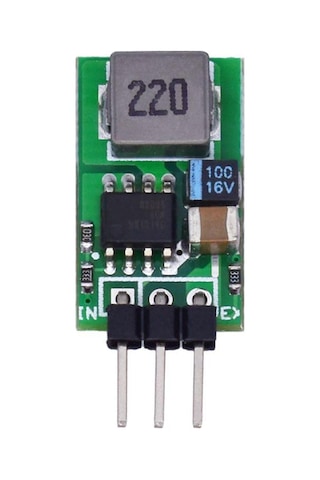 LM7805 5.5-32V'tan 5V'a 1A Voltaj Düşürücü Regülatör Kartı