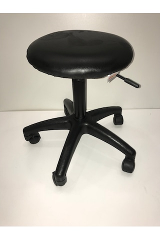 Tabure Eko Tekerlekli Yükseklik Ayarlı Tabure