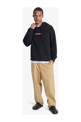 Quiksilver Fleece Top For Men Anthracite - Solid