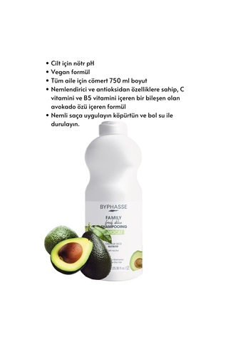 Family Fresh Kuru Saçlara Özel Avokadolu Şampuan 750ml