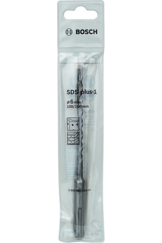 Bosch SDS-Plus 1 Kırıcı Delici Matkap Ucu 6 MM 100 x 160 MM 2608680263