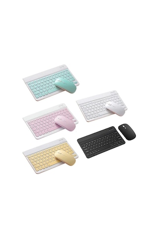 Alfa Mec Şarj Edilebilir Kablosuz Q Klavye Mouse Set