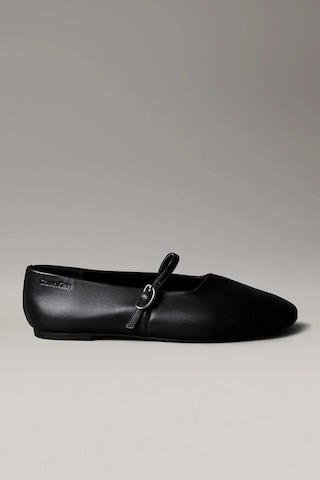 Calvin Klein Kadın Oblique Ballerina Mj Lth Hdw Ayakkabı Hw0hw02847beh-14885 Siyah