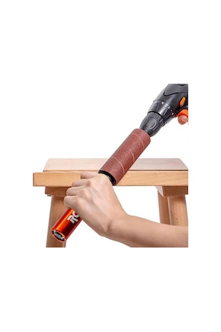 Rox Wood 0193 Matkap İçin Silindir Zımpara Aparatı 38 Mm