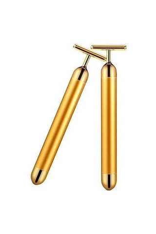 Three Beans 24 Krulo Titreşimli Masaj Aleti - Altın 9oxe1w Altın