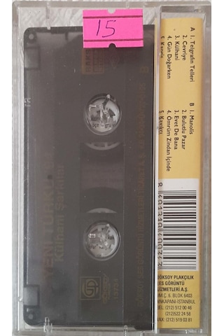 Plak Değildir Kaset Tir Yeni Türkü Külhani Şarkılar Kaset