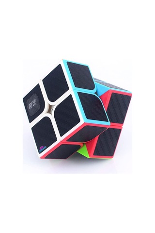 Qidi S 2x2 Karbon Fiber Zeka Küpü Akıl Küpü Rübik Küp