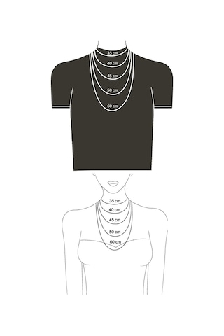 Kılıc Unisex 925 Ayar Gümüş Kaplama Kolye Gümüş